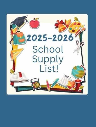 School Supply List